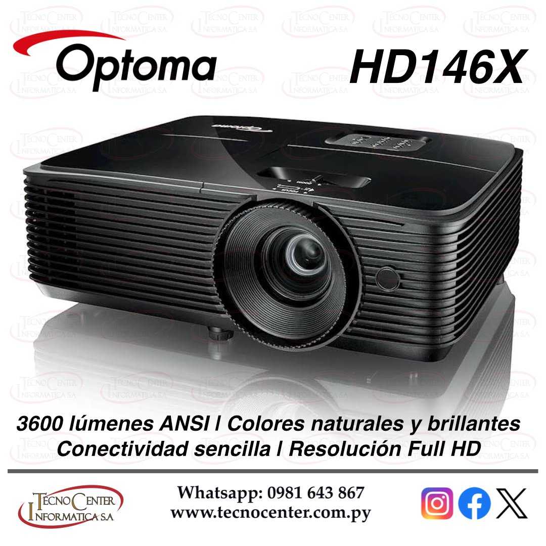  Proyector Optoma HD146X Full HD